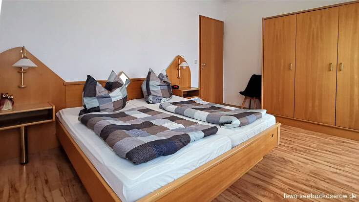 Ferienwohnung in Koserow mit Schlafzimmer