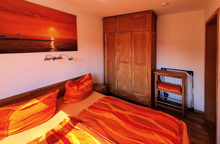 Schlafzimmer vom Ferienhaus Usedom in Koserow